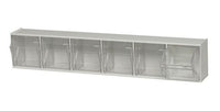 White Tip Out Bin for Efficient Material Handling