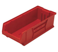 Heavy-Duty Jumbo Ultra Red Material Handling Bin 23-7/8In X 11In X 7In