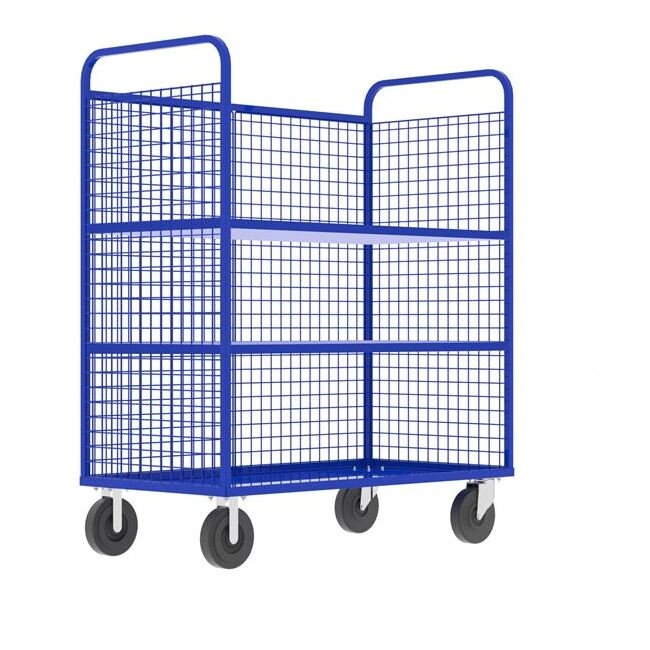 Heavy Duty 3-Sided Cage Carts - Image 1