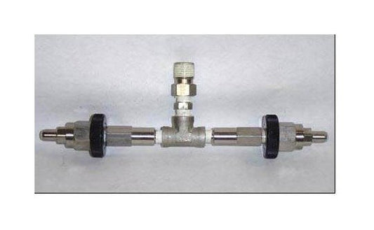 Dual Bottle Stainless Steel Manifold for 4500 Regulator - Image 1