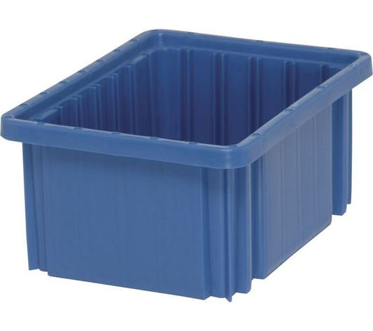 Blue Dividable Grid Container - 10-7/8in x 8-1/4in x 5in - Image 1
