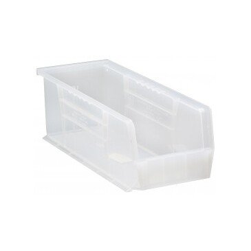 Ultra Clear Hang & Stack Bin 14-3/4 x 5-1/2 x 5 - Image 1