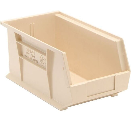 Ivory Ultra Stack & Hang Bin - 14-3/4" x 8-1/4" x 7" - Image 1