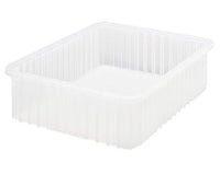 Clear Dividable Grid Container 22-1/2x17-1/2x6