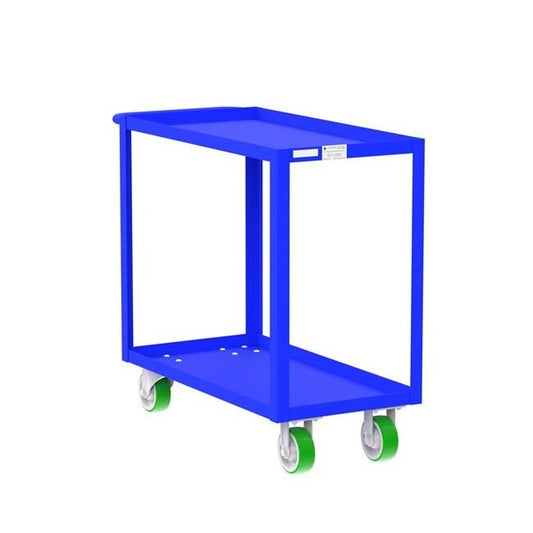 Heavy-Duty 2-Shelf Utility Cart - Image 1