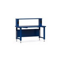 Adjustable Height Worktable & Workbench - Steel Top
