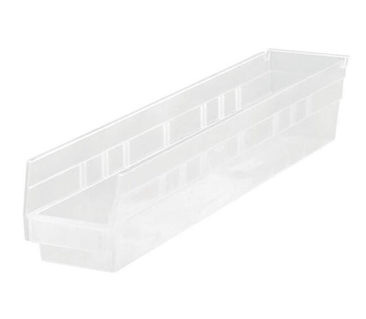 Clear View Shelf Bin 23-5/8" x 4-1/8" x 4" - Image 1