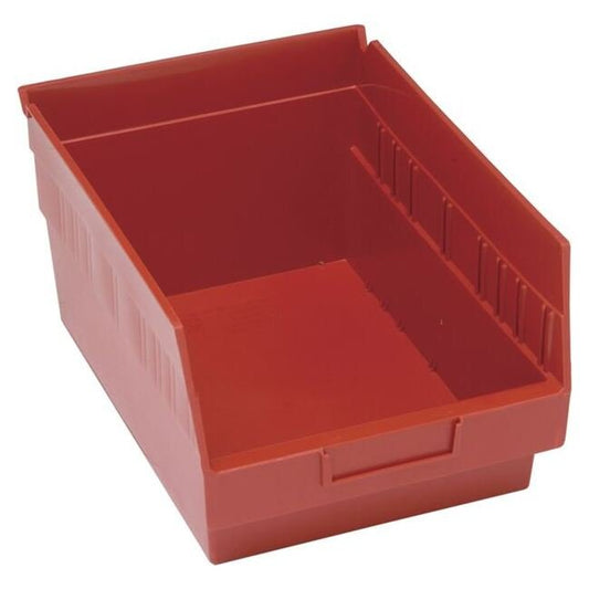 Red Shelf Bin 11-5/8In x 8-3/8In x 6In - Image 1