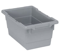 Gray Cross Stack Tub 17-1/4 x 11 x 8 Inches
