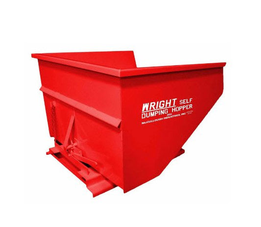 Heavy-Duty Self-Dumping Hopper for Bulk Material Handling - Image 1