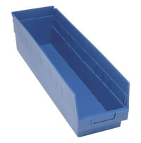 Blue Shelf Bin 23-5/8 x 6-5/8 x 6