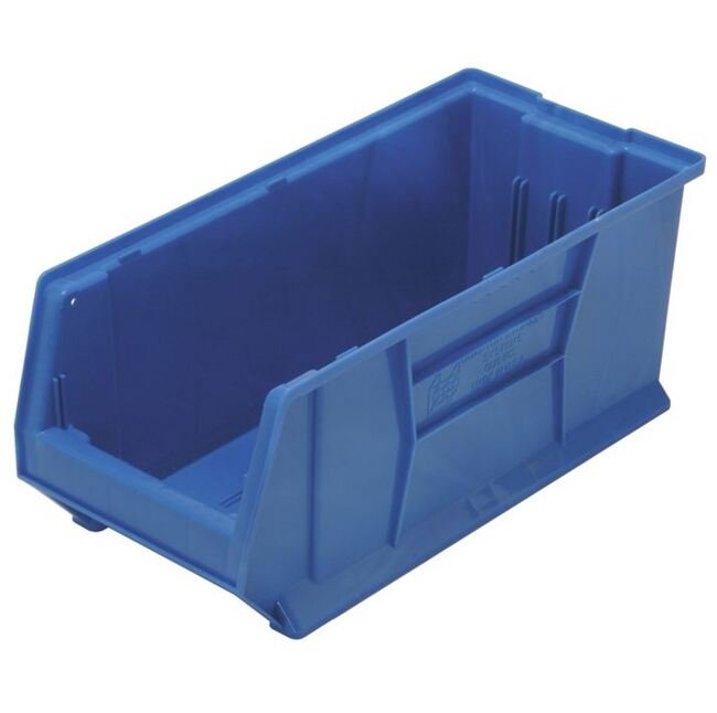 Blue Jumbo Ultra Material Handling Bin - 23-7/8 x 11 x 10 Inches - Image 1