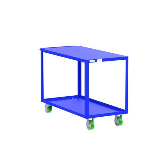 Heavy-Duty 2-Shelf Utility Cart - Image 1