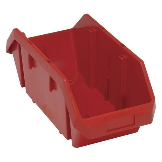 Quickpick Double Sided Bin - Red, Material Handling Storage Solution - Image 1