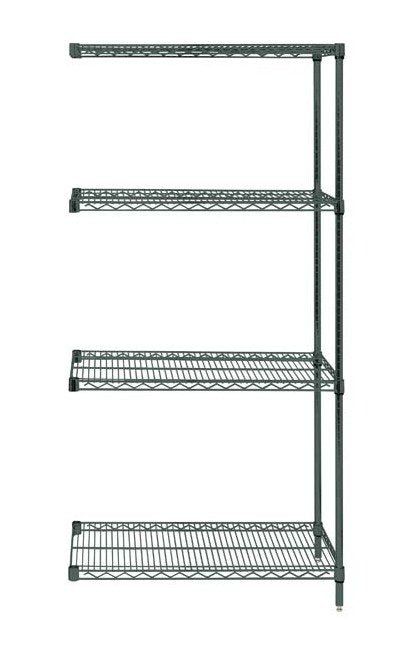 Proform Green Epoxy Wire Shelving Add-On Unit - Image 1