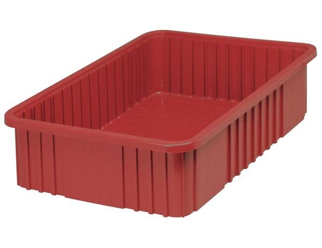Red Dividable Grid Container 22.5In x 17.5In x 6In - Image 1