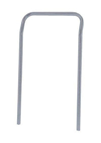 Wire Shelving Utility Cart U-Handle, 18in Gray (Single)