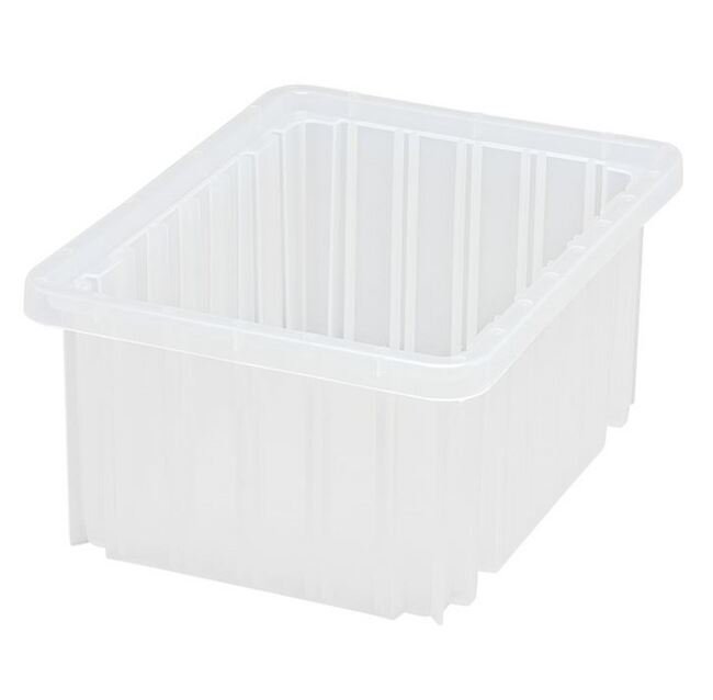 Clear Dividable Grid Container 10-7/8" x 8-1/4" x 5" - Image 1