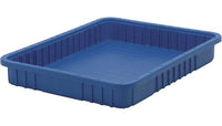 Blue Dividable Grid Container - 22-1/2 x 17-1/2 x 3 Inches