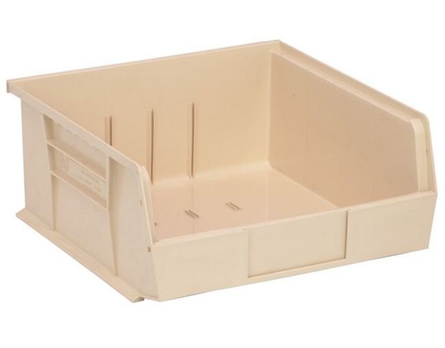 Ivory Ultra Stack & Hang Bin - 10-7/8" x 11" x 5" - Image 1