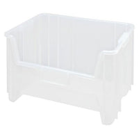 Heavy Duty Clear Stackable Bin 15-1/4" x 19-7/8" x 12-7/16"