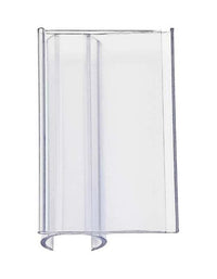 Wire Cart Post Label Holder & Laser Label Inserts (12 Pack)