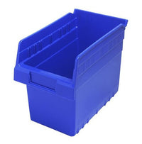 Blue Shelf Bin 11-5/8In X 6-5/8In X 8In