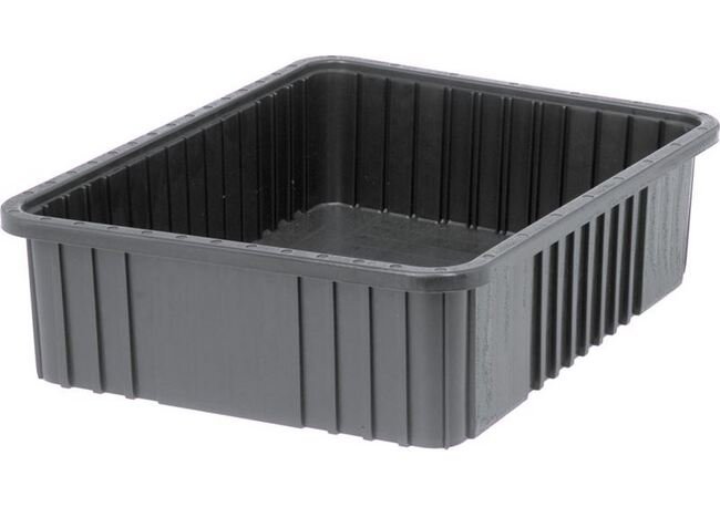 Conductive Dividable Grid Container - 22-1/2In x 17-1/2In x 6In - Image 1