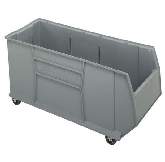 Gray Mobile Rackbin Container - Image 1