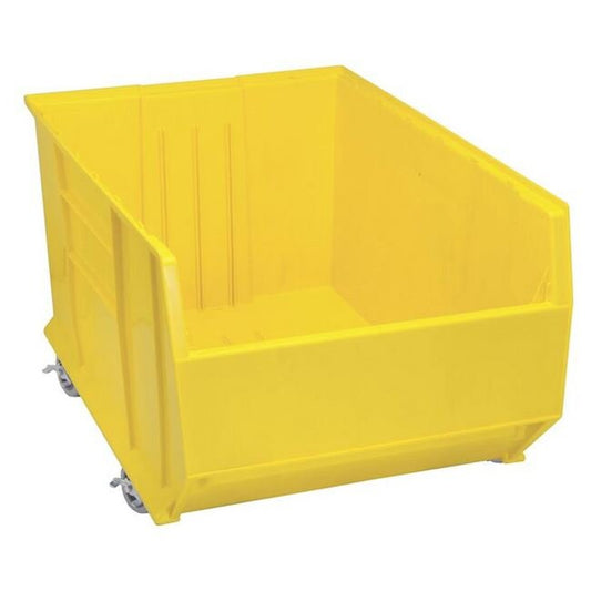 Yellow Mobile Hulk Container - Heavy-Duty Storage Bin - Image 1