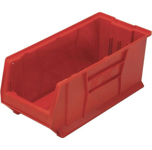 Jumbo Ultra Red Material Handling Bin - 23-7/8" x 11" x 10" - Image 1
