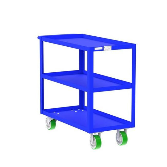 Heavy-Duty 3-Shelf Utility Cart - 2000 lb Capacity - Image 1