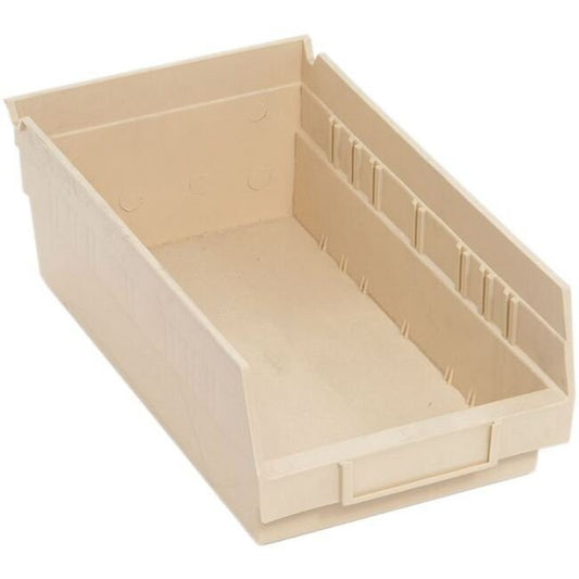 Ivory Shelf Bin - 11-5/8" x 6-5/8" x 4" - Image 1