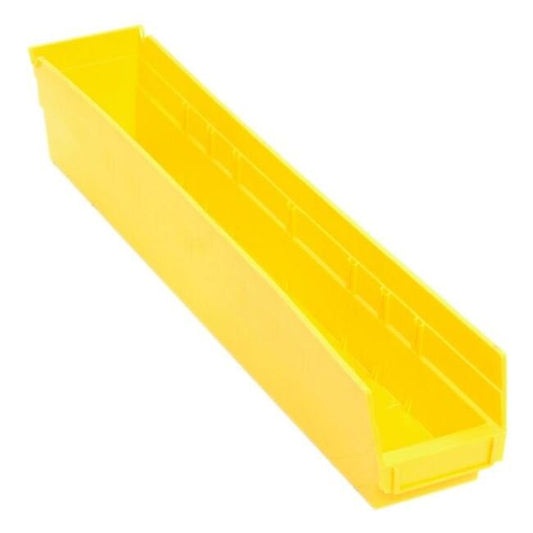 Yellow Shelf Bin 23-5/8In X 4-1/8In X 4In - Image 1