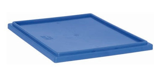 Blue Stack & Nest Tote Lid for Material Handling Bins - Image 1
