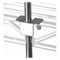 Heavy-Duty Wire Rod & Tab Shelving Set, 84 inches, Pack of 3