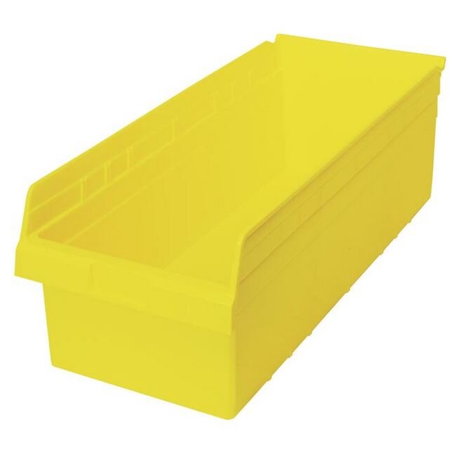 Yellow Shelf Bin - 23-5/8In X 11-1/8In X 8In - Image 1