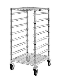 Quantum Storage 7-Level Wire Bin Cart