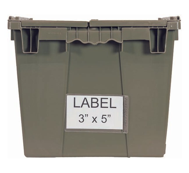 Clear Label Holder Pack Of 24 - Image 1