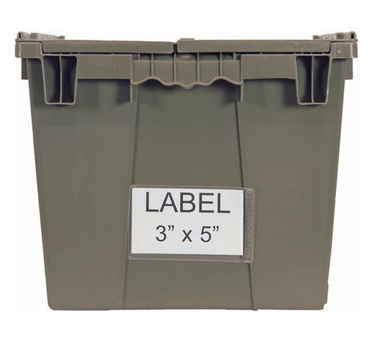 Clear Label Holder Pack Of 24 - Image 1