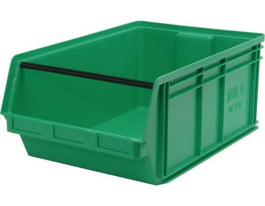 Heavy-Duty Magnum Series Green Bin - 29" x 18-3/8" x 11-7/8" - Image 1