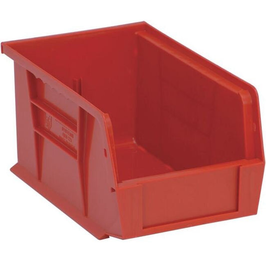 Red Ultra Stack & Hang Bin 9-1/4" x 6" x 5" - Image 1