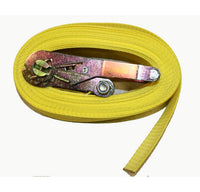 25-Foot Yellow Non-Sparking Ratchet Strap