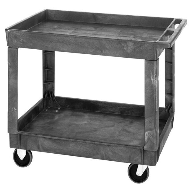 Industrial Plastic Cart for Heavy-Duty Material Handling - Image 1