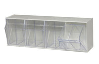 White Tip Out Bin - Material Handling Storage Solution