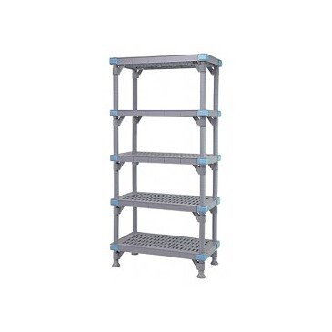 Millenia Vented 5-Tier Shelving Unit 18x48x62 - Image 1