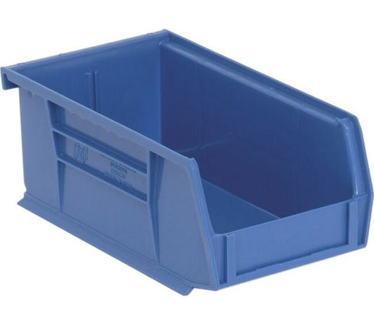 Blue Ultra Stack & Hang Bin 7-3/8" x 4-1/8" x 3" - Image 1