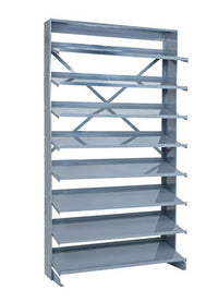 Heavy Duty Industrial Single Sided Pick Rack Shelving 6-Tier