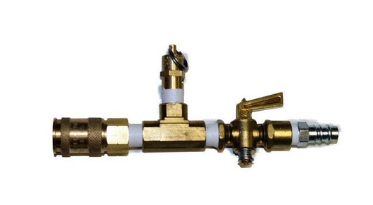 High Pressure In-Line Relief Valve with Safety Coupler - Image 1