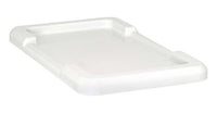 White Cross Stack Tub Lid for Efficient Material Handling
